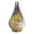 Swirly Multicolored Studio Murano Glass Vase. For Sale