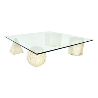 Methaphora Coffee Table by Massimo & Lella Vignelli for Casigliani, 1970s For Sale