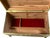 Vintage Hollywood Regency Style Brass Cedar Chest With Tray For Sale - Image 9 of 17