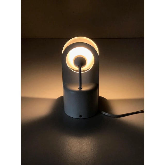 White Lamp from Targetti, 1980s For Sale - Image 8 of 11