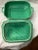 1940s Homer Laughlin Riviera Jade Green Covered Casserole Dish For Sale - Image 4 of 4