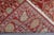 Red Vintage Turkmen Bukhara Hand-Knotted Wool Rug 6'1 X 8'9 For Sale - Image 8 of 8