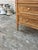 French French 19th Century Louis XVI Bleached Chestnut Marble Top Commode For Sale - Image 3 of 12