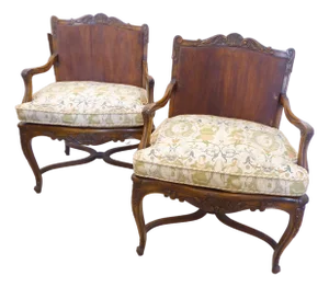 19th Century French Fauteuils - A Pair
