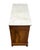 French Restoration Burled Walnut Chest of Drawers With Carrara Marble, Circa 1830 For Sale - Image 9 of 9