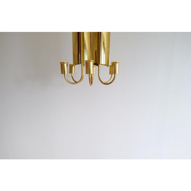 Reflex Pendant Light in Brass by Pierre Forssell for Skultuna, Sweden, 1960s For Sale - Image 10 of 18