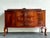 Chippendale Vintage Flame Mahogany Chippendale Sideboard For Sale - Image 3 of 12