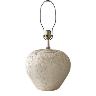 Postmodern S+Mind Alsy Aztek Pottery Table Lamp For Sale