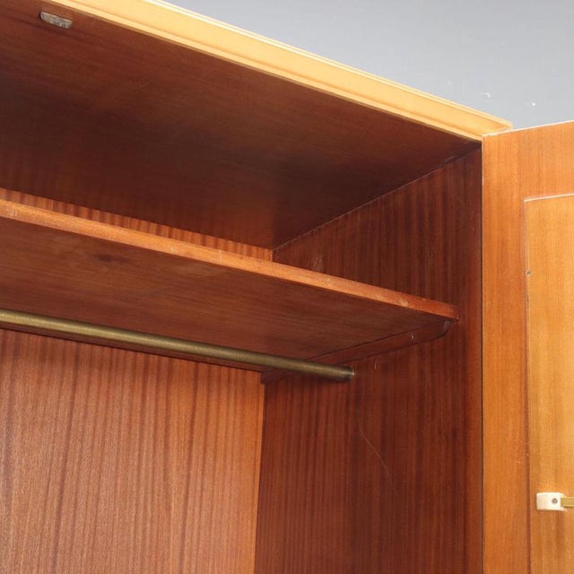 Vintage Wardrobe Cabinet, 1950s For Sale - Image 4 of 12