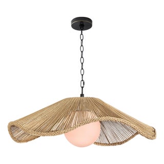 Provence Cafe Rope Pendant, Large For Sale
