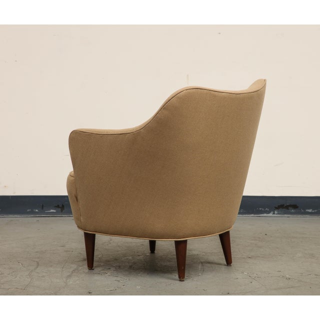 Wood Midcentury Italian Armchair by Gio Ponti for Casa E Giardino, 1950s For Sale - Image 7 of 9