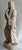 Baroque Italian Saint Sculpture in Carrara Marble, 20th Century For Sale - Image 3 of 7