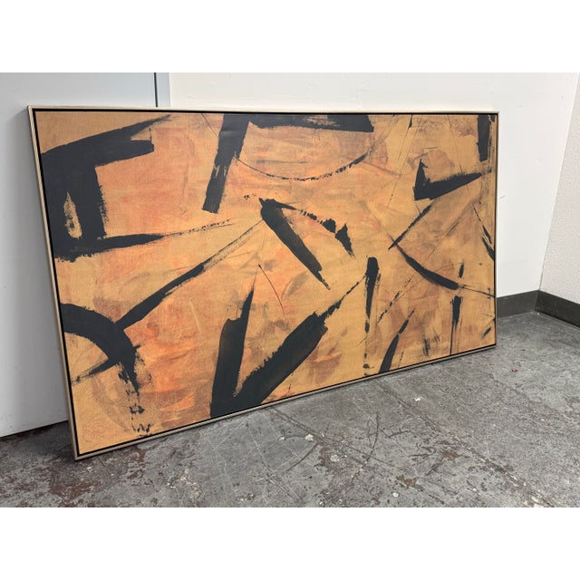 2020s Ksenia Sizaya for Cb2 Rowgan Wall Art, Framed For Sale - Image 5 of 12