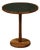 Gordon & Jane Martz Mosaic Black Coin Tile Side Table For Sale