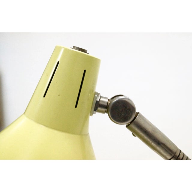 1950s Mid-Century Metal Desk Lamp by Busquet for Hala Zeist, 1950s For Sale - Image 5 of 9