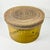 1990s Vintage Coastal Boho Chic Wicker Lidded Bamboo Leaf Motif Storage Box, Large For Sale - Image 6 of 9