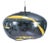 Galaxy Pendant Light from the Vista Swirl Collection in Steel Blue For Sale