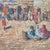 Textile Mid 20th Century Original Orientalist Oil on Canvas Painting of Kairouan, Tunisia by F. Guinart - 20" X 16" For Sale - Image 7 of 9