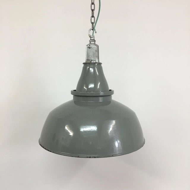 Large Factory Pendant Lamp from Thorlux, 1950s For Sale - Image 6 of 6