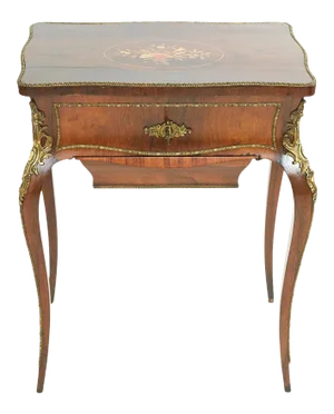 19th Century Regency Revival Brass Mounted Table