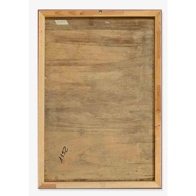 Modern Antonio Feltrinelli, Woman in the Garden, Oil Painting, 1930s For Sale - Image 3 of 4