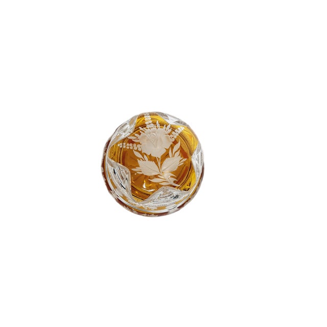 Art Deco Candy Bowl from Julia Glassworks, Poland, 1950s For Sale - Image 4 of 9