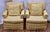 Vintage Re-Upholstered Hickory Chair Furniture Co Swivel Arm Chairs - A Pair. This pair has recently re-upholstered in a...