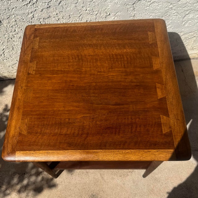 Brown 1960s Lane Acclaim End Table by Lane For Sale - Image 8 of 8