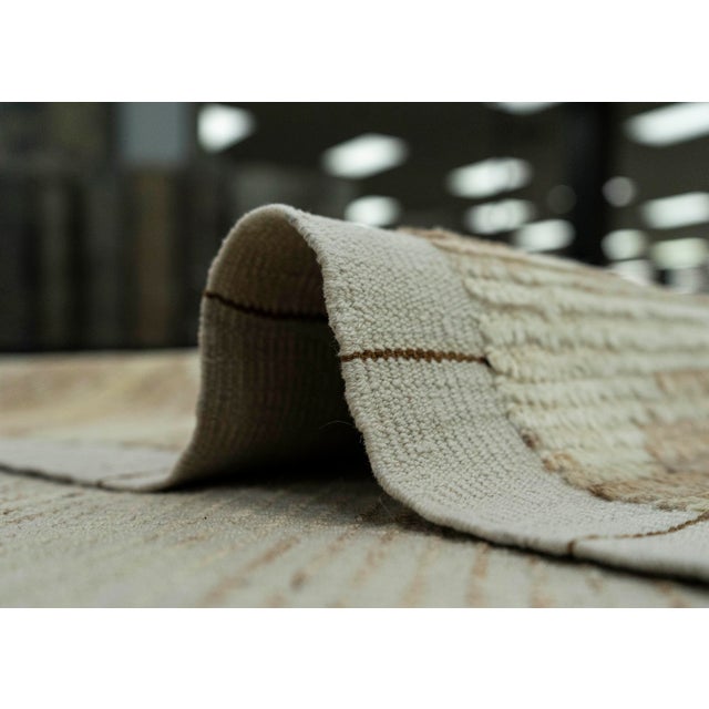 Textile Turkish Tulu Handmade Rug 7'11" x 10'6" #20362 For Sale - Image 7 of 8