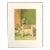 Diana Thorne Dog Print in 11x14 Mat: "Cairn Terrier Twins", EUC For Sale