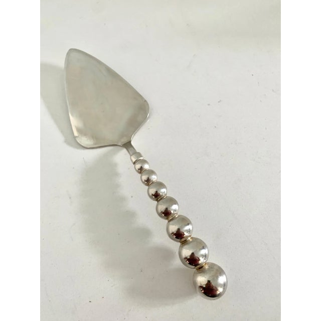 Modern Silver Plate Cake or Pastry Server For Sale - Image 4 of 7