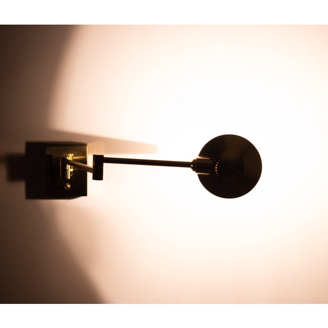 1980s Swing Arm Halogen Wall Lamps from Vibia, 1980s, Set of 2 For Sale - Image 5 of 10