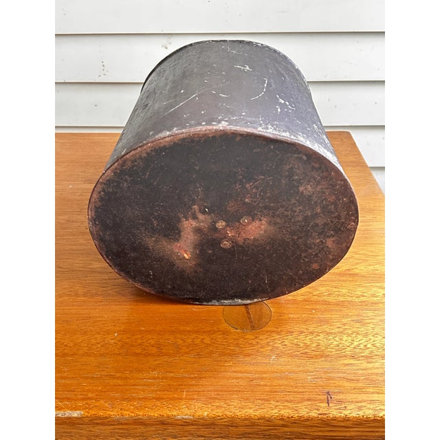 American 19th Century Antique Toleware Tea Canister #9 For Sale - Image 3 of 6