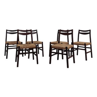 Italian Chairs, 1960s, Set of 6 For Sale