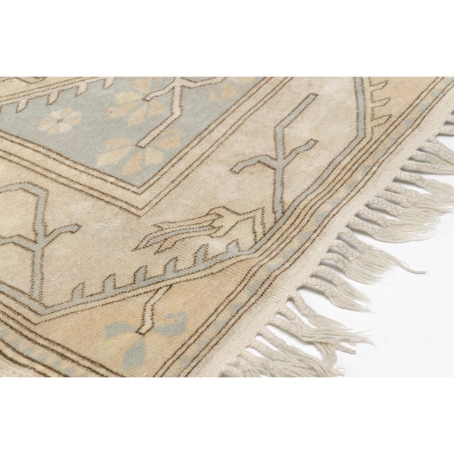 1960s 1960s Oushak Anatolian Kurdish Carpet For Sale - Image 5 of 10