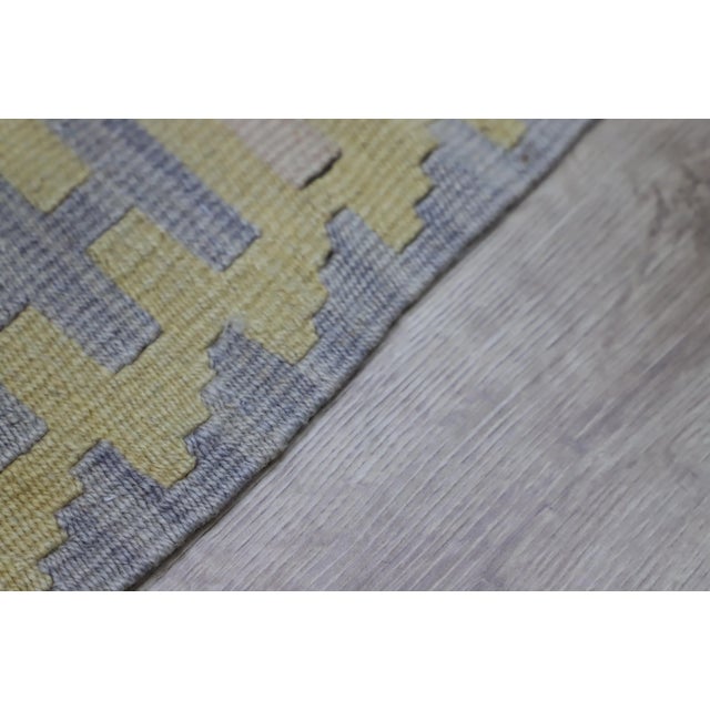 1980s 1980s Vintage Geometric Anatolian Kilim For Sale - Image 5 of 9