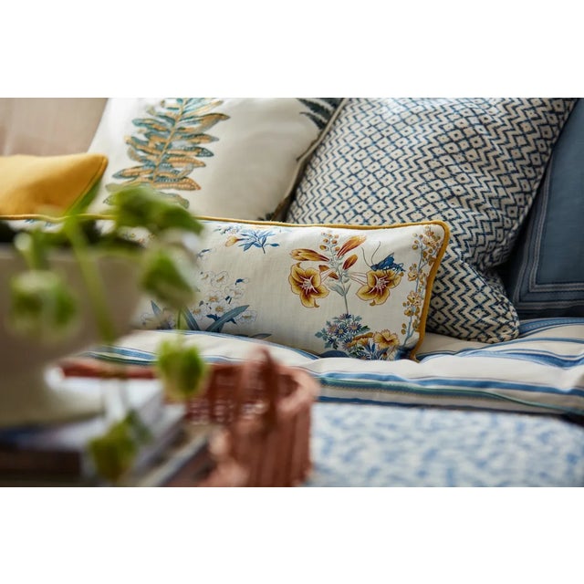 Sanderson Sanderson Enys Garden Fabric in Blush/Jade For Sale - Image 4 of 4