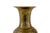 Pair of Vintage Chinese Etched Brass Vases For Sale - Image 11 of 11