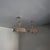 Mid-Century Modern Pendant Lights attributed to Paavo Tynell with Hand-Painted Glass Diffusers attributed to Kyllikki Salmenhaara for Taito Oy, Finland, 1940s, Set of 2 For Sale - Image 3 of 18