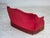 Danish 2-Seater Sofa in Red Velour with Ash Legs, 1970s For Sale - Image 11 of 18