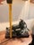 Late 20th Century Signed Humberto Peraza Bronze Bullfight Sculpture on Marble Base For Sale - Image 10 of 10