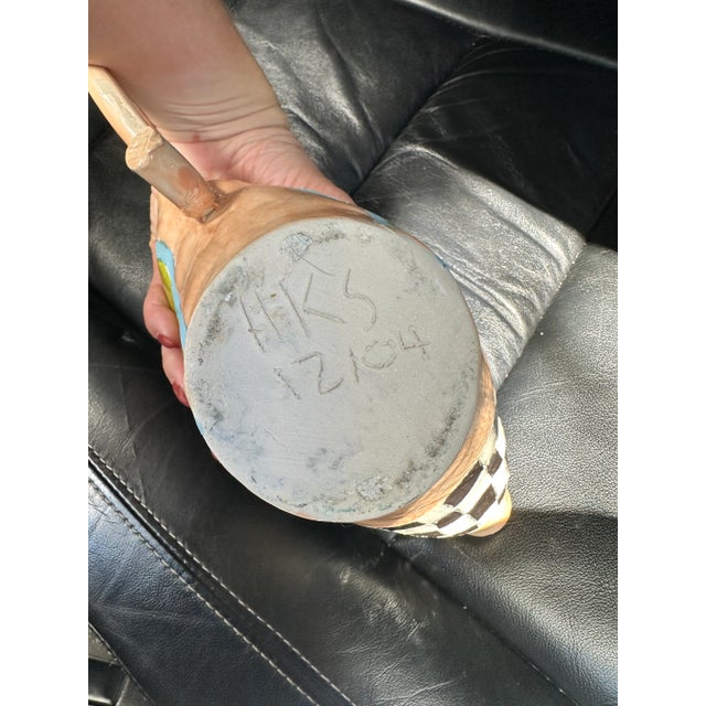 Memphis Memphis Style Ceramic Studio Teapot For Sale - Image 3 of 3