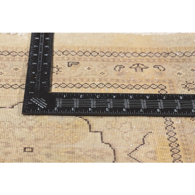 Mid 20th Century Oversized Vintage Persian Tabriz Rug, 13'09 X 18'10 For Sale In Dallas - Image 6 of 10