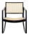 Perth Rattan Rocking Chair - Black/Natural For Sale - Image 11 of 11