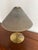 Large Glass and Brass Table Lamp by Peill and Putzler, 1970s For Sale - Image 3 of 7