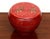 Small Antique Chinese Red Lacquered Covered Box For Sale - Image 9 of 9