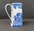 1990s Vintage MCM Spode Blue Italian Pitcher For Sale - Image 5 of 6