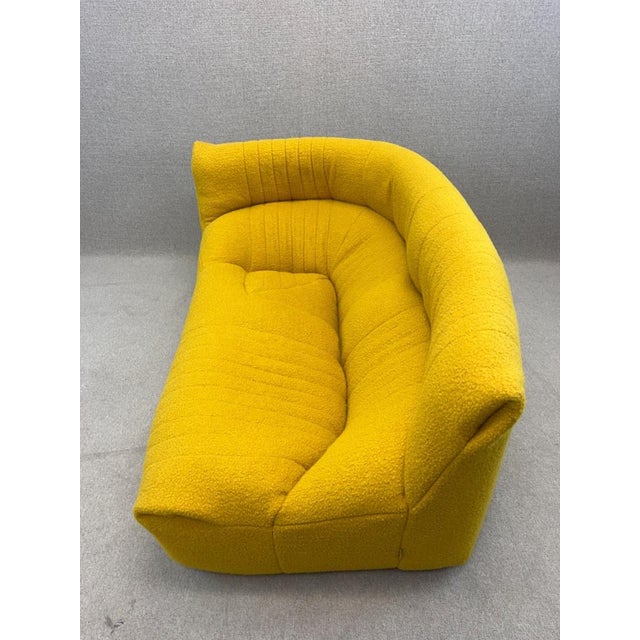 Textile Two-Seater Aralia Sofa in Yellow from Ligne Roset For Sale - Image 7 of 18
