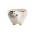 A delightful, whimsical hedgehog bowl in white. Designed by Shayla Copas.