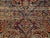 The 19th century silk Kashan area rug features an exquisite floral and medallion design, meticulously handwoven in the...